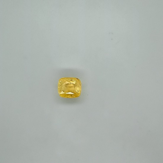 Yellow Sapphire (Pukhraj) 7.5 Ct Certified